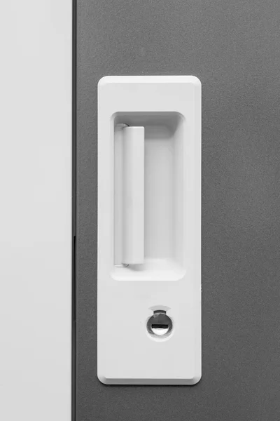 Metal door lock — Stock Photo, Image