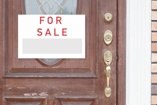 Real Estate Sign — Stock Photo, Image