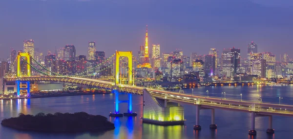 Blick auf die Bucht von Tokio — Stockfoto