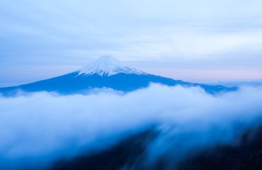 Dağ fuji görünümü