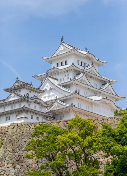 Himeji Castillo vista — Foto de Stock