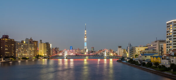 Tokyo river view
