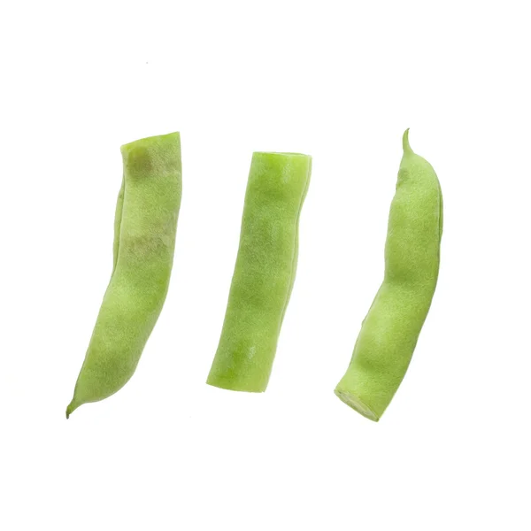 Yardlong bean slices — Stock Photo, Image