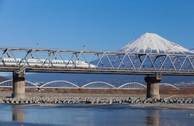 Dağ fuji görünümü