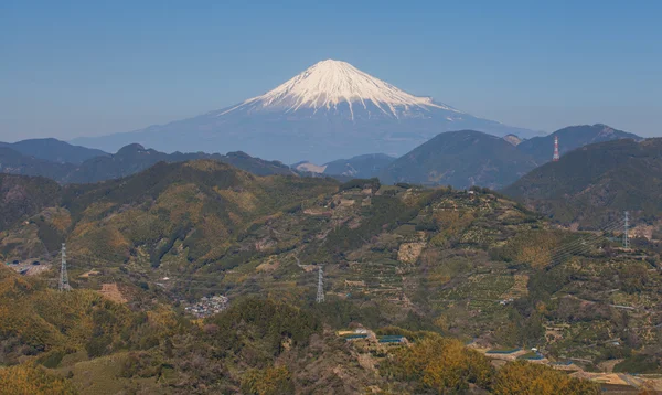 富士山景 — 图库照片