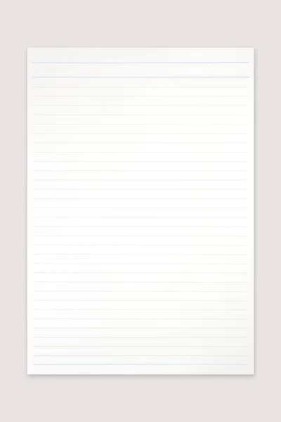 Blank white paper — Stock Photo, Image