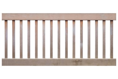 kahverengi ahşap çit