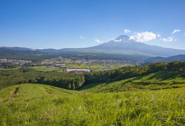 Dağ fuji görünümü
