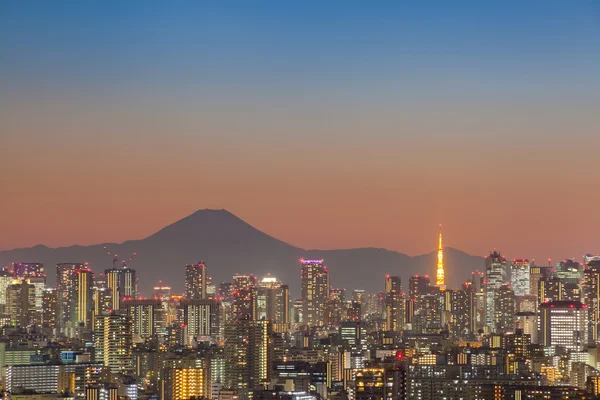 Tokyo stadsutsikt — Stockfoto