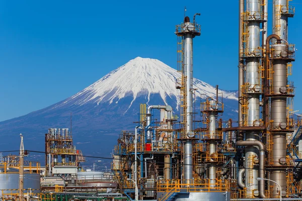 Japan olie raffinaderij plant — Stockfoto