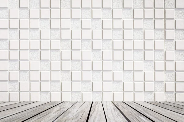 Concrete tile wall texture — Stock Photo, Image