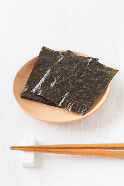 Nori, algues comestibles japonaises — Photo