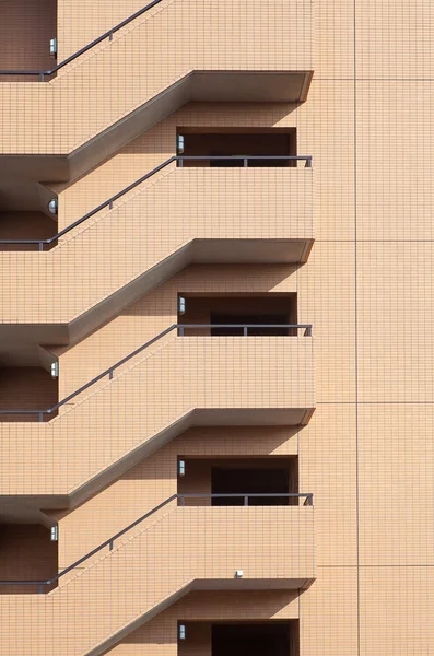 Stairwell fire escape — Stock Photo, Image