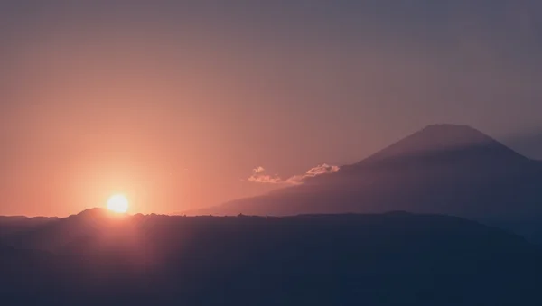 Bergfuji-Blick — Stockfoto