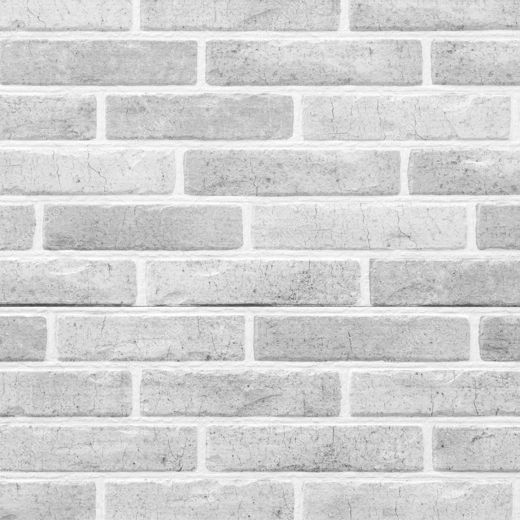 White brick stone wall