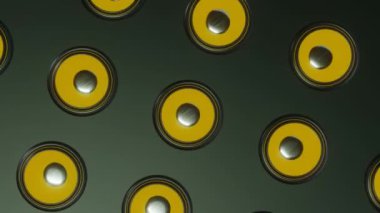 soyut Neon Parlayan Duvar konser hoparlörü Gitar amfisi 3D yorumlama