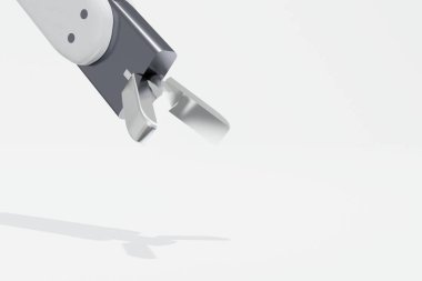 Teknoloji Endüstriyel 4. 0 Robotik Kol Canlandırması 3D