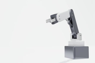 Teknoloji Endüstriyel 4. 0 Robotik Kol Canlandırması 3D