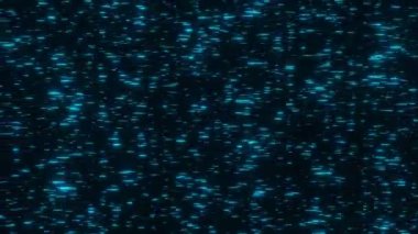 Soyut Dijital Parlayan Matriks mavi ışık hareket eden Tekno Arkaplan 3D görüntüleme çizgileri