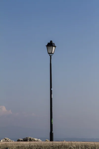 Lamp on lake — Stock Photo, Image