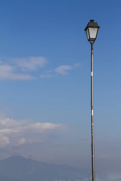 Lamp on lake — Stock Photo, Image