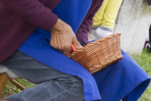 Craftman op het werk — Stockfoto