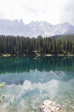 manzara mavi göl dağ