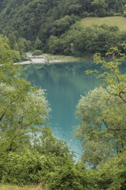 manzara mavi göl dağ