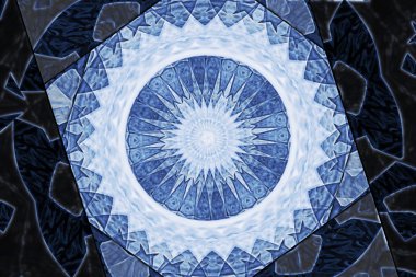 Soyut kaleydoskop arkaplanı