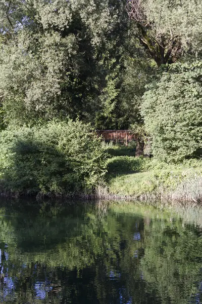 Landschaftssee — Stockfoto