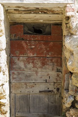 eski ahşap kapı