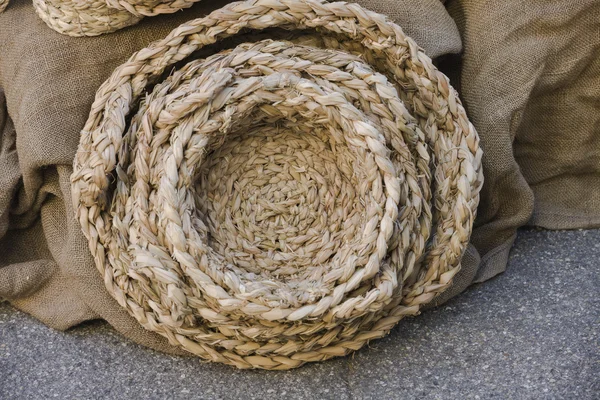 Old basket — Stock Photo, Image