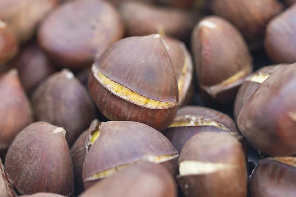 Castanhas assadas — Fotografia de Stock