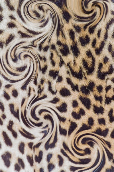 Absztrakt leopárd a szőrme — Stock Fotó