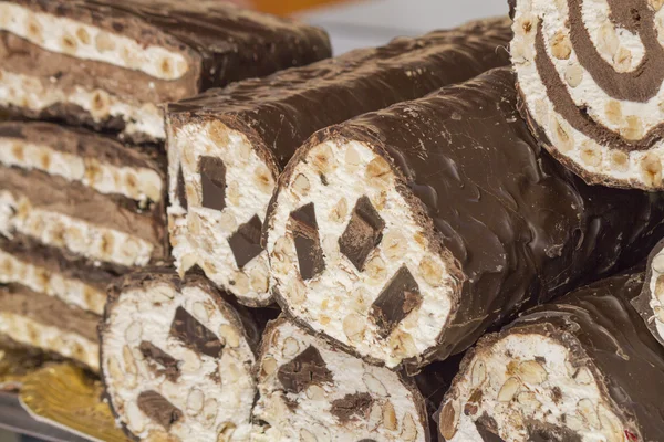 Torrone in inverno — Foto Stock