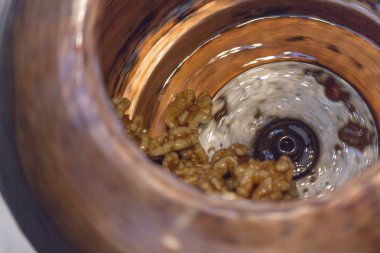 Gevrek fındık hazırlanması