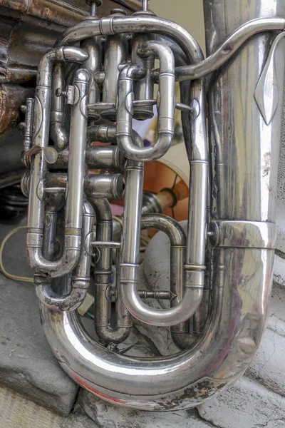 Detail of trumpet — Stock Photo, Image
