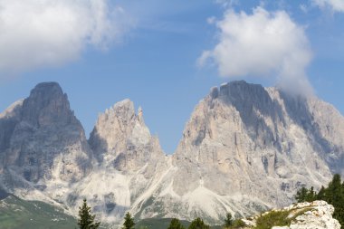Manzara kayalık dağ