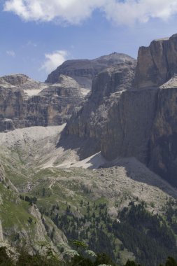 Manzara kayalık dağ