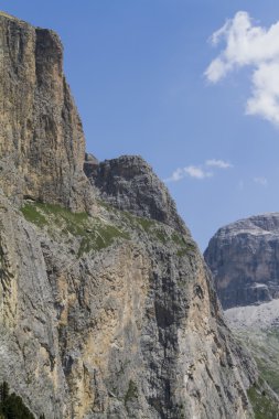 Manzara kayalık dağ