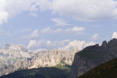 Manzara kayalık dağ