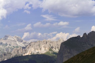 Manzara kayalık dağ