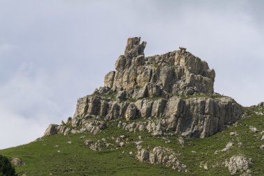 Manzara kayalık dağ
