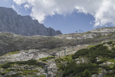 Manzara kayalık dağ