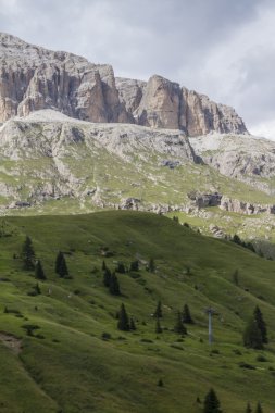 Manzara kayalık dağ