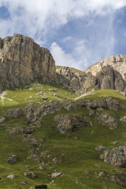 Manzara kayalık dağ
