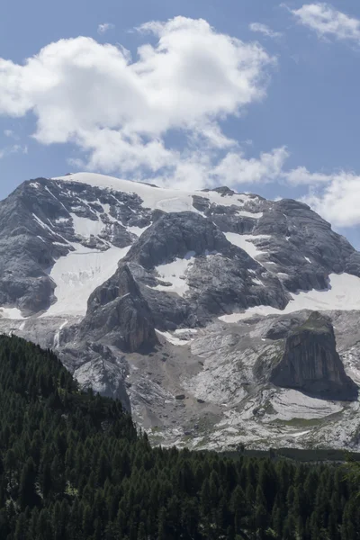 氷河の山の風景 — ストック写真