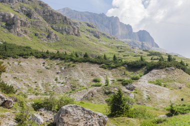 Manzara kayalık dağ