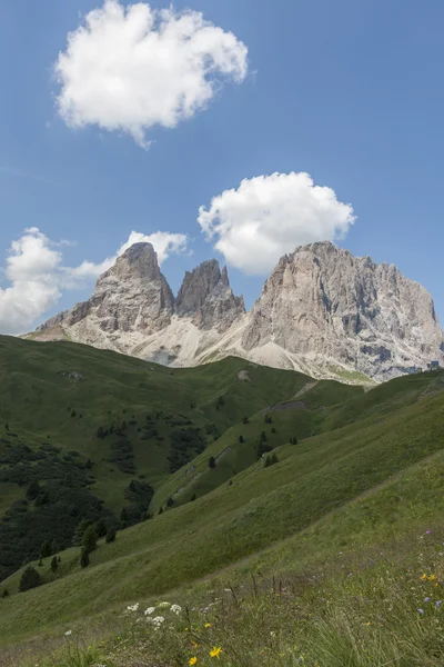 Landschap rotsachtige berg — Stockfoto