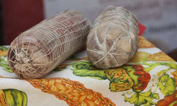 Italian salami — Stock Photo, Image